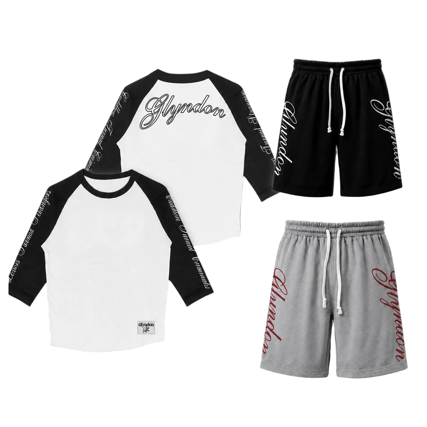 Raglan & 3/4 Short Combo
