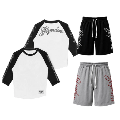 Raglan & 3/4 Short Combo