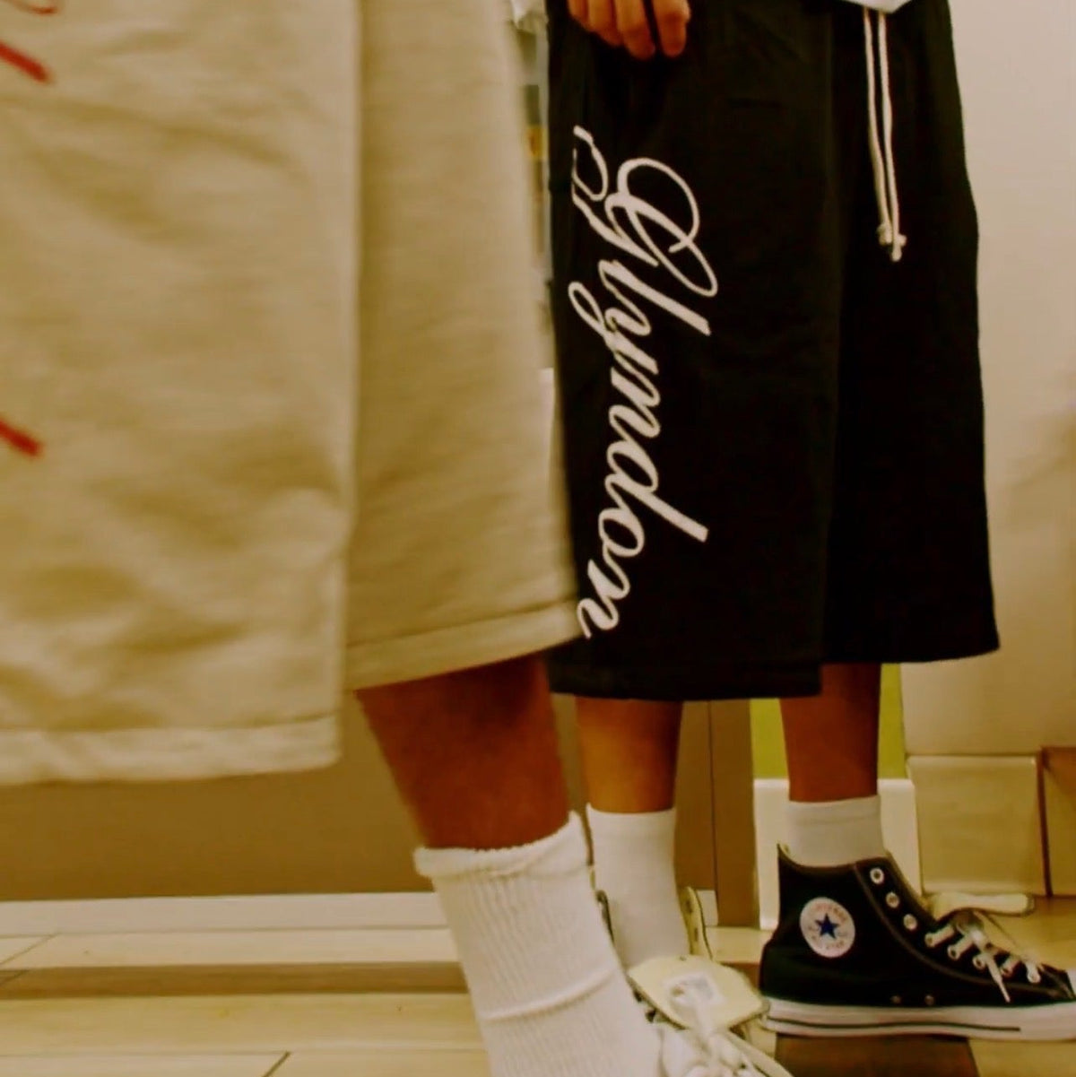 Reversible 3/4 Sweat Short